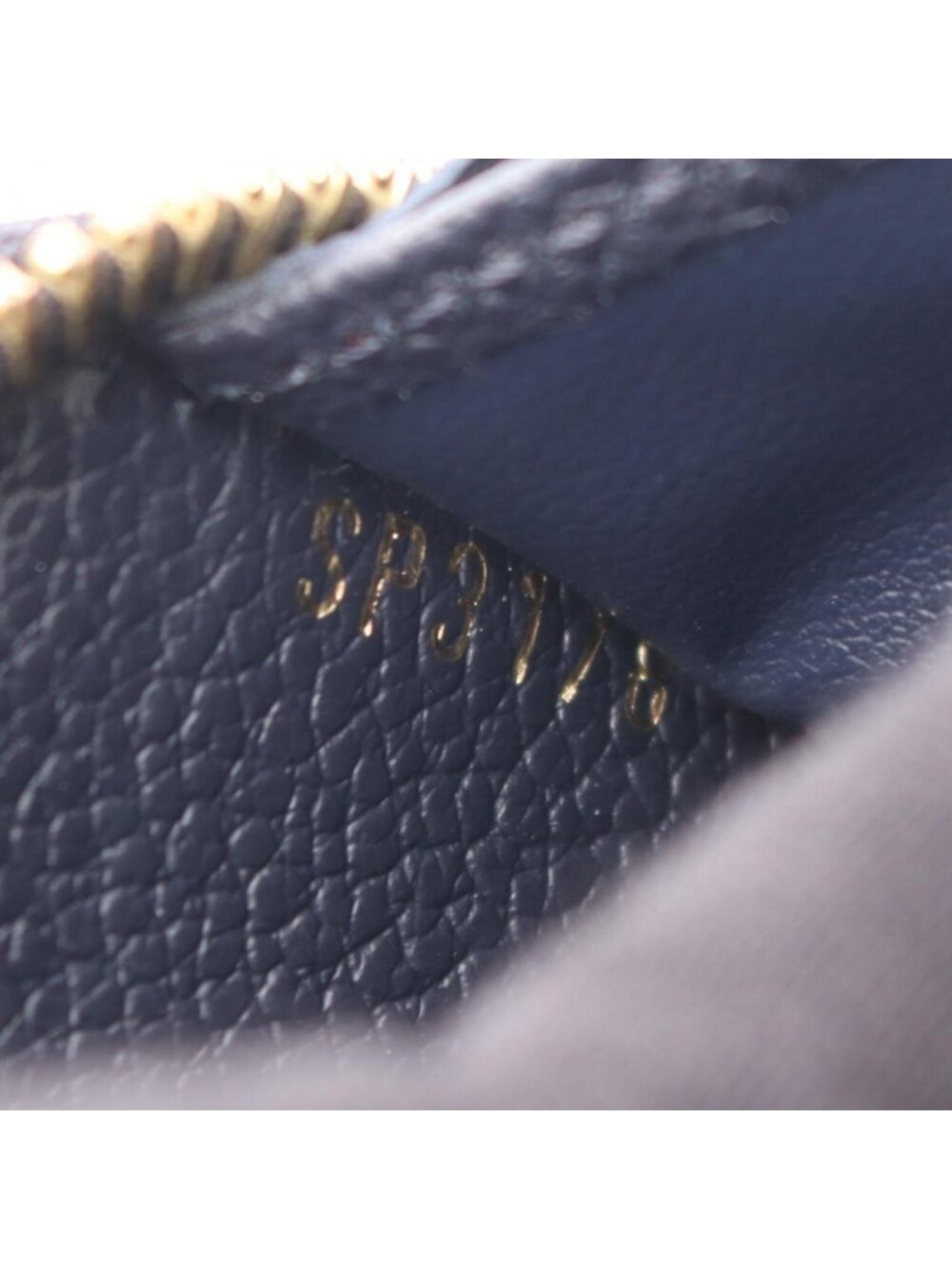 Louis Vuitton Round Wallet Zippy Monogram Empreinte Marine Leather - Picture 5 of 9